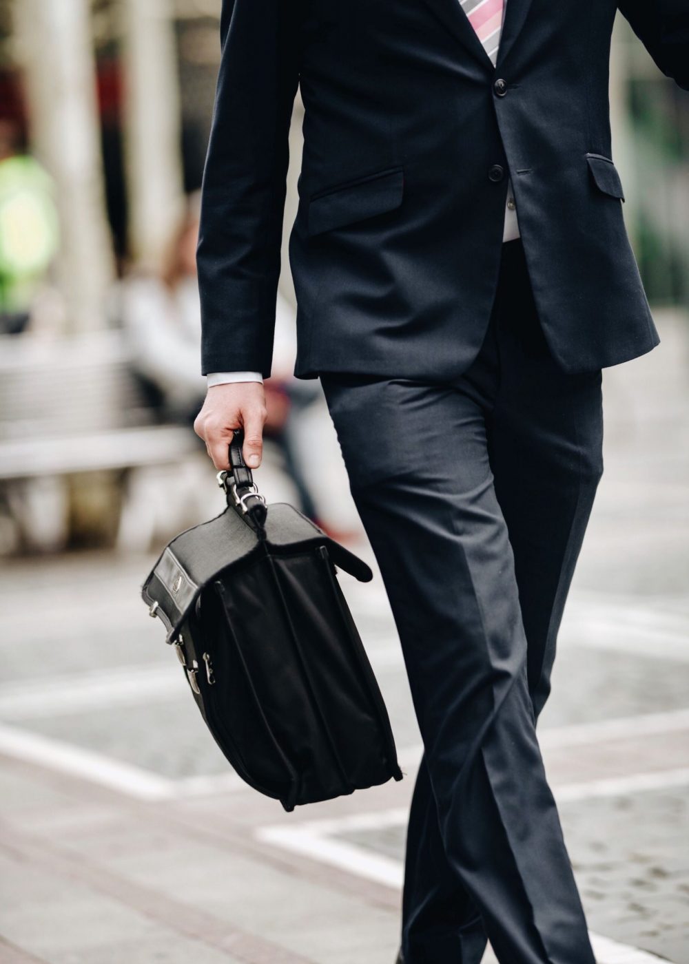 business man walking